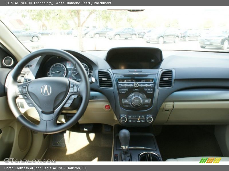 White Diamond Pearl / Parchment 2015 Acura RDX Technology