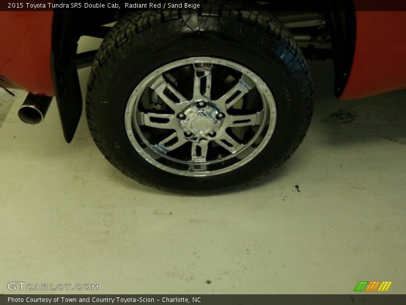 Radiant Red / Sand Beige 2015 Toyota Tundra SR5 Double Cab