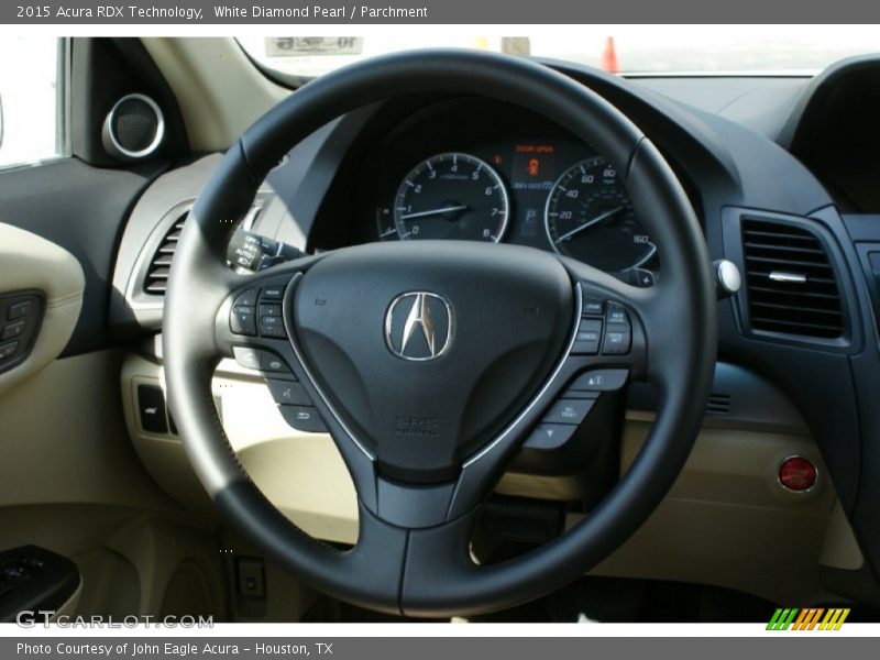 White Diamond Pearl / Parchment 2015 Acura RDX Technology