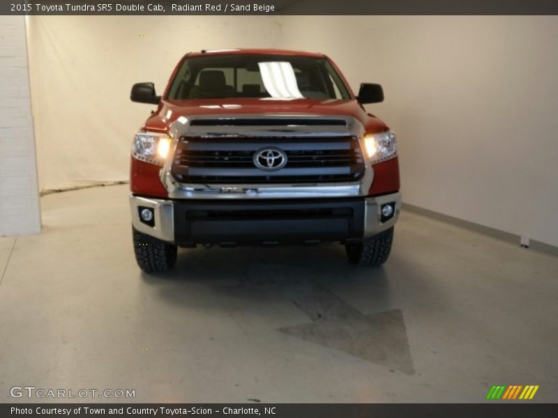 Radiant Red / Sand Beige 2015 Toyota Tundra SR5 Double Cab