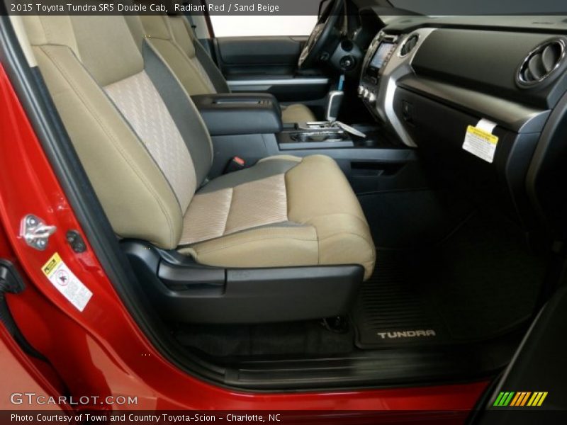 Radiant Red / Sand Beige 2015 Toyota Tundra SR5 Double Cab
