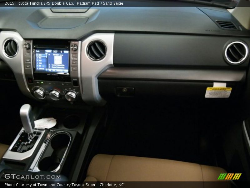 Radiant Red / Sand Beige 2015 Toyota Tundra SR5 Double Cab
