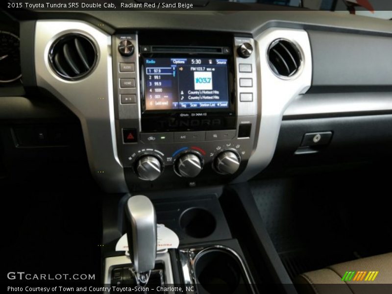 Radiant Red / Sand Beige 2015 Toyota Tundra SR5 Double Cab