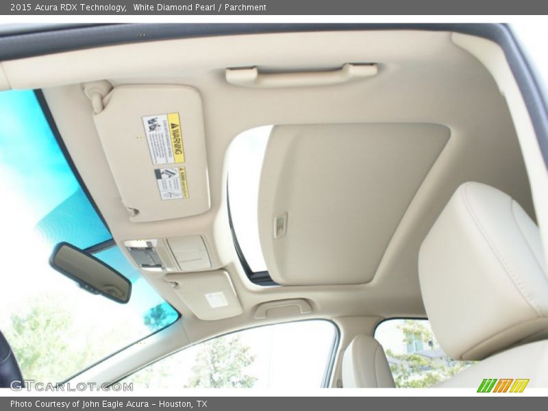 White Diamond Pearl / Parchment 2015 Acura RDX Technology