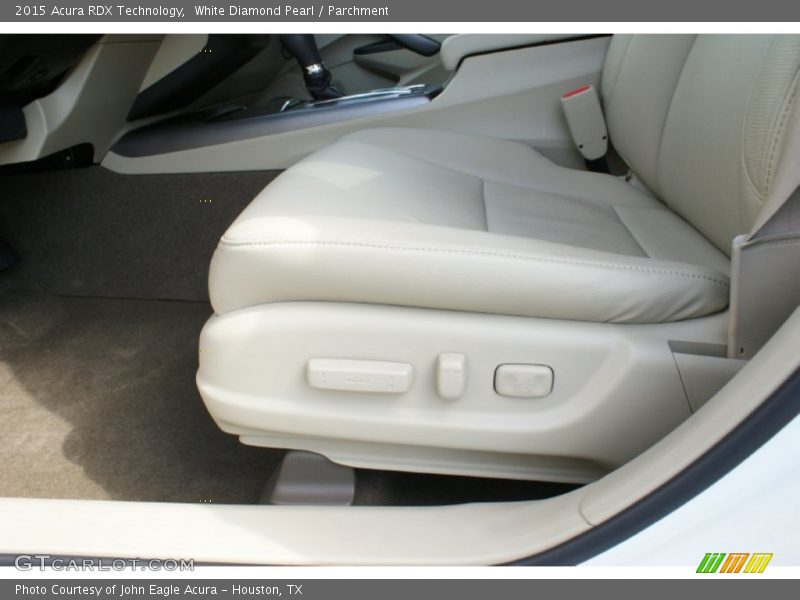 White Diamond Pearl / Parchment 2015 Acura RDX Technology