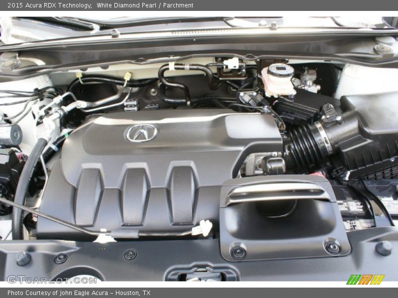 White Diamond Pearl / Parchment 2015 Acura RDX Technology