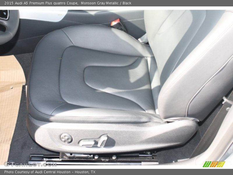 Monsoon Gray Metallic / Black 2015 Audi A5 Premium Plus quattro Coupe