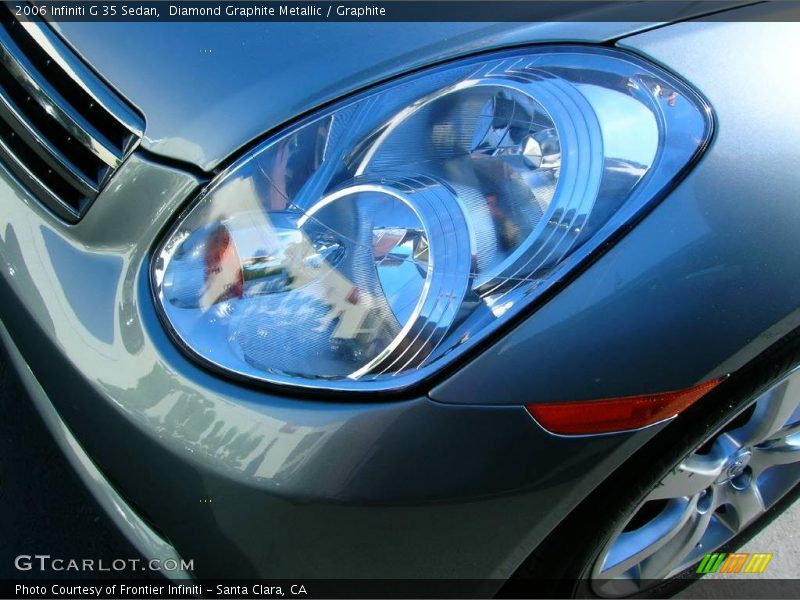 Diamond Graphite Metallic / Graphite 2006 Infiniti G 35 Sedan