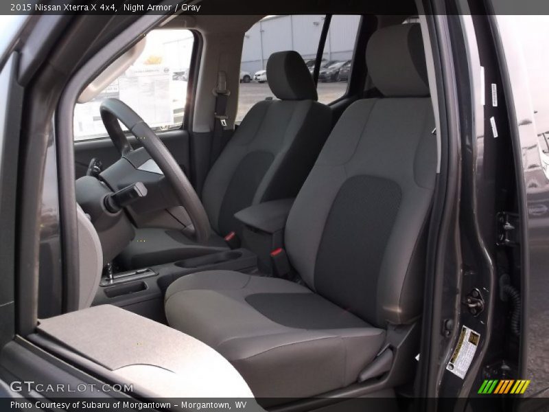 Front Seat of 2015 Xterra X 4x4