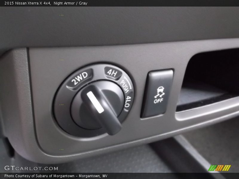 Controls of 2015 Xterra X 4x4