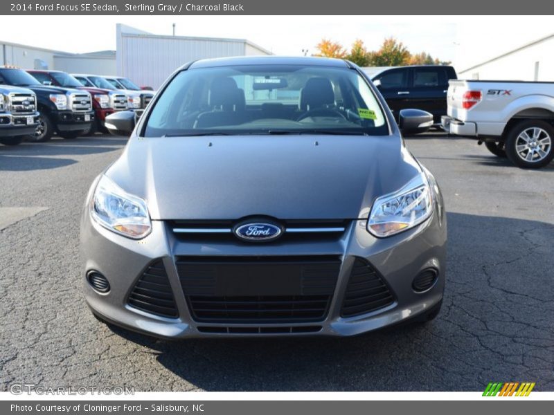 Sterling Gray / Charcoal Black 2014 Ford Focus SE Sedan