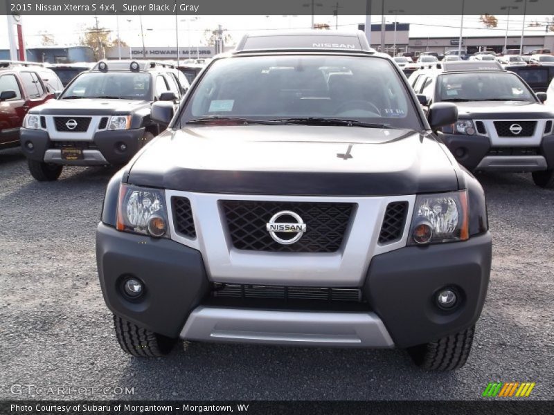 Super Black / Gray 2015 Nissan Xterra S 4x4