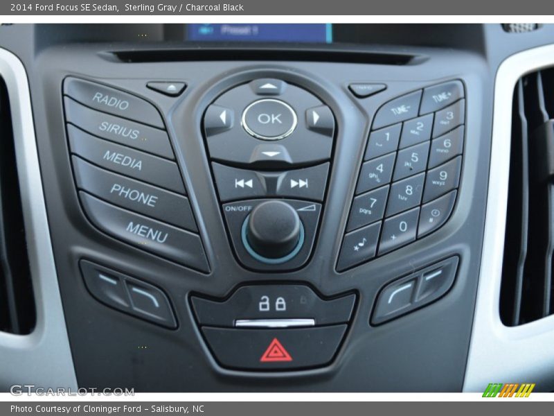 Sterling Gray / Charcoal Black 2014 Ford Focus SE Sedan