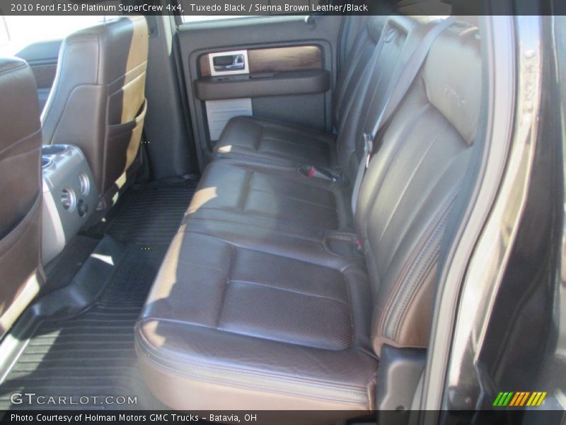 Tuxedo Black / Sienna Brown Leather/Black 2010 Ford F150 Platinum SuperCrew 4x4