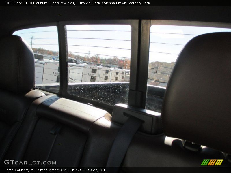 Tuxedo Black / Sienna Brown Leather/Black 2010 Ford F150 Platinum SuperCrew 4x4