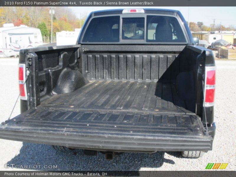 Tuxedo Black / Sienna Brown Leather/Black 2010 Ford F150 Platinum SuperCrew 4x4