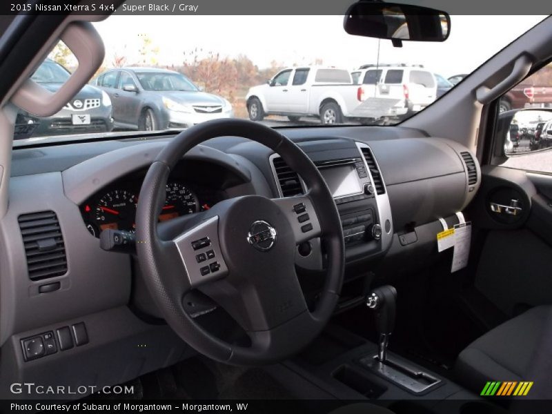 Super Black / Gray 2015 Nissan Xterra S 4x4