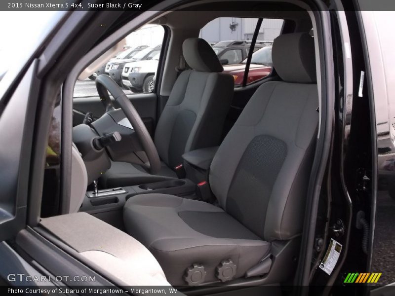 Front Seat of 2015 Xterra S 4x4