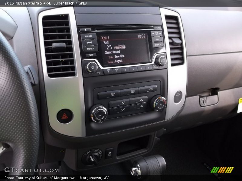 Controls of 2015 Xterra S 4x4
