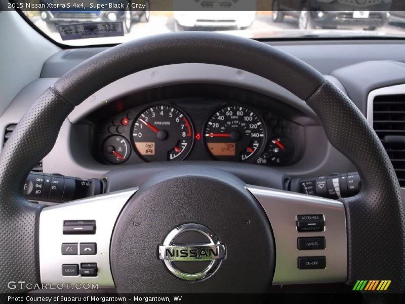 Super Black / Gray 2015 Nissan Xterra S 4x4