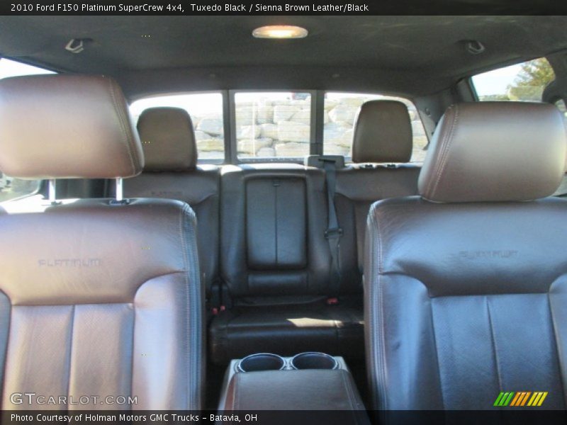 Tuxedo Black / Sienna Brown Leather/Black 2010 Ford F150 Platinum SuperCrew 4x4