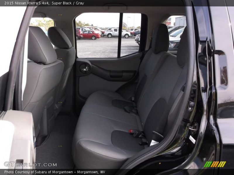 Rear Seat of 2015 Xterra S 4x4