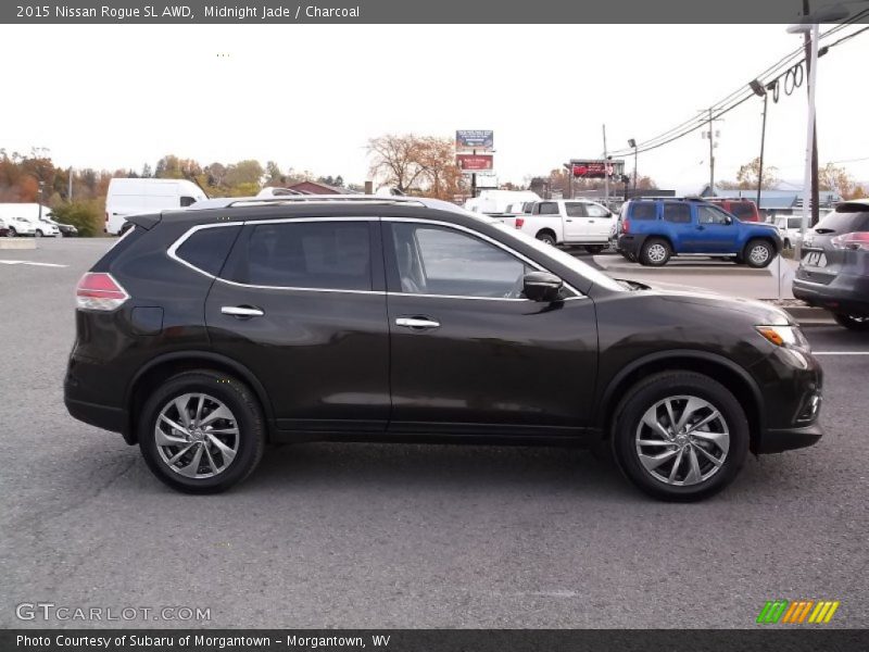  2015 Rogue SL AWD Midnight Jade