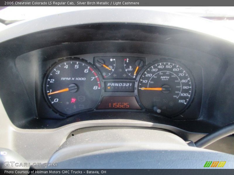 Silver Birch Metallic / Light Cashmere 2006 Chevrolet Colorado LS Regular Cab