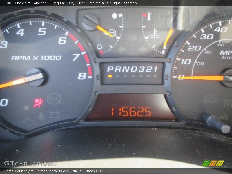 Silver Birch Metallic / Light Cashmere 2006 Chevrolet Colorado LS Regular Cab