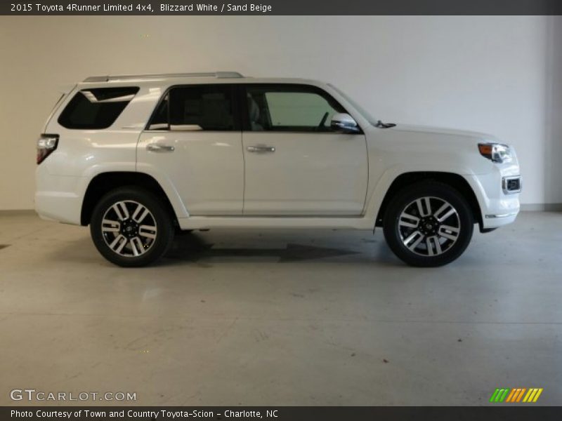 Blizzard White / Sand Beige 2015 Toyota 4Runner Limited 4x4