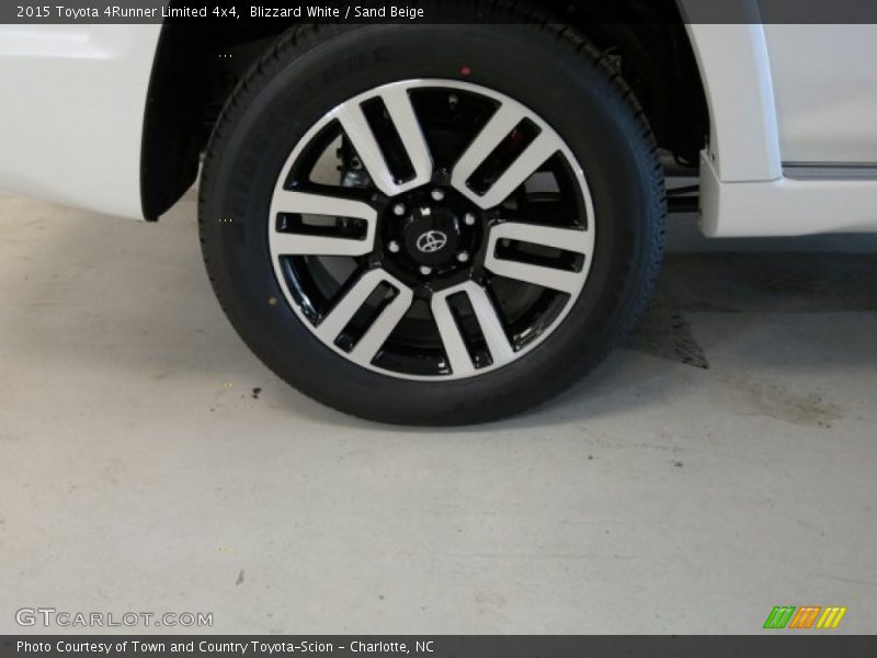Blizzard White / Sand Beige 2015 Toyota 4Runner Limited 4x4