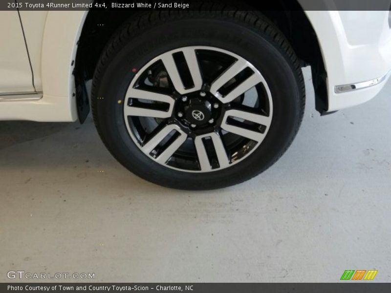 Blizzard White / Sand Beige 2015 Toyota 4Runner Limited 4x4