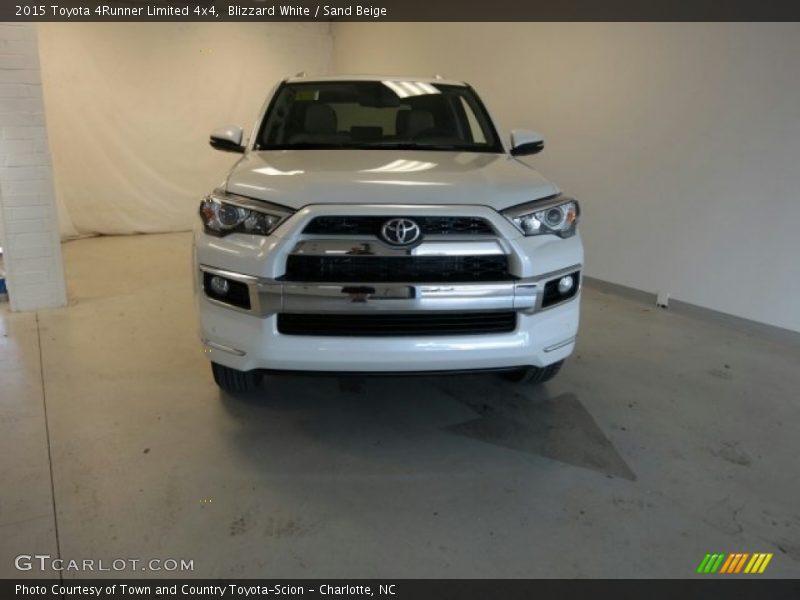 Blizzard White / Sand Beige 2015 Toyota 4Runner Limited 4x4
