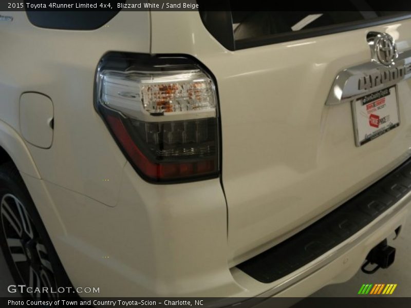 Blizzard White / Sand Beige 2015 Toyota 4Runner Limited 4x4