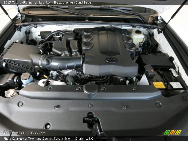 Blizzard White / Sand Beige 2015 Toyota 4Runner Limited 4x4