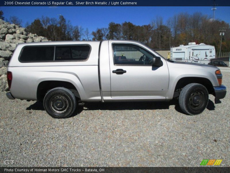 Silver Birch Metallic / Light Cashmere 2006 Chevrolet Colorado LS Regular Cab