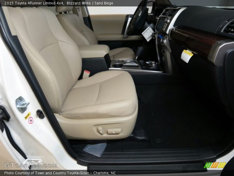 Blizzard White / Sand Beige 2015 Toyota 4Runner Limited 4x4