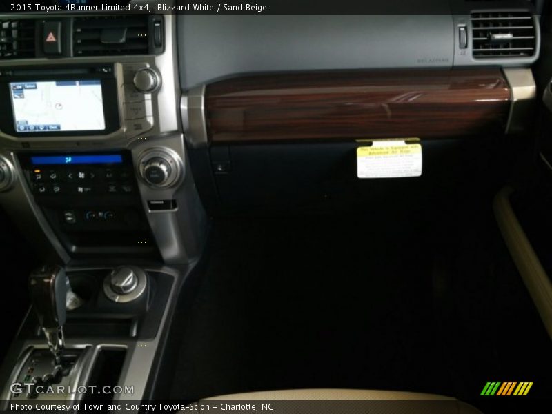 Blizzard White / Sand Beige 2015 Toyota 4Runner Limited 4x4