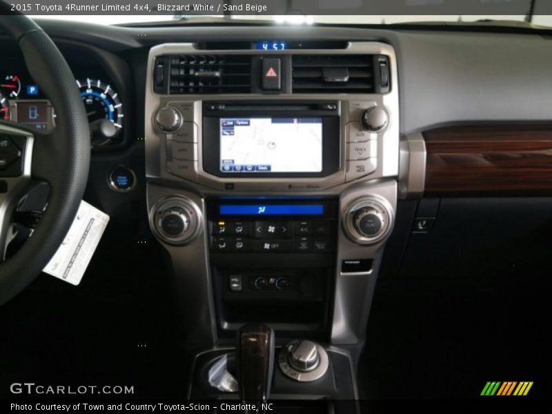 Blizzard White / Sand Beige 2015 Toyota 4Runner Limited 4x4
