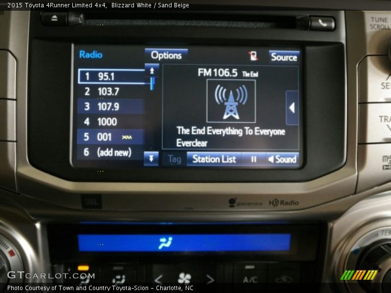 Blizzard White / Sand Beige 2015 Toyota 4Runner Limited 4x4