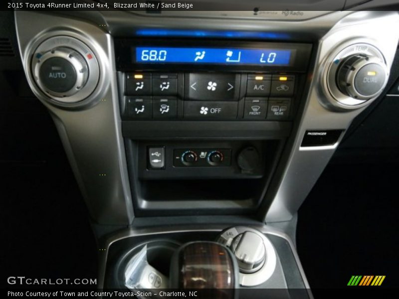Blizzard White / Sand Beige 2015 Toyota 4Runner Limited 4x4