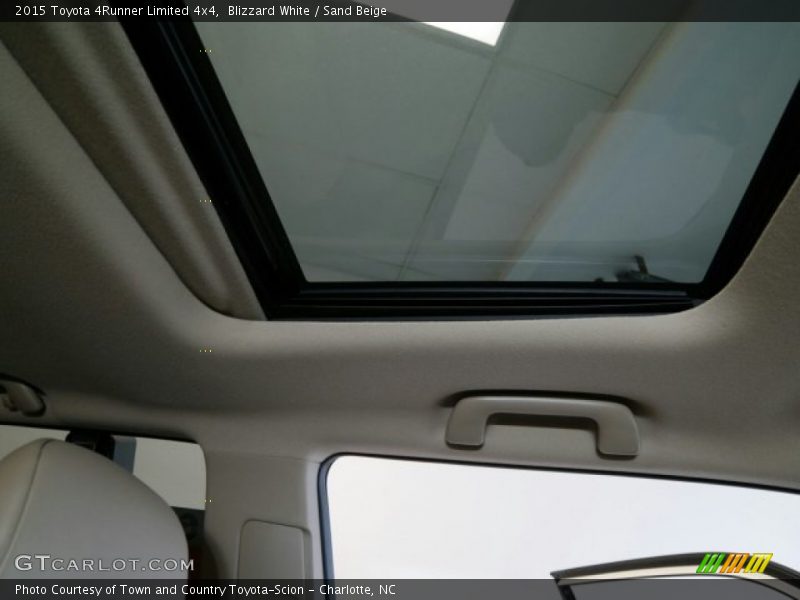 Blizzard White / Sand Beige 2015 Toyota 4Runner Limited 4x4