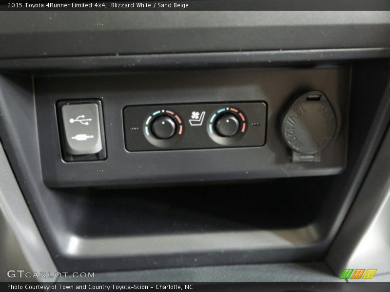 Blizzard White / Sand Beige 2015 Toyota 4Runner Limited 4x4