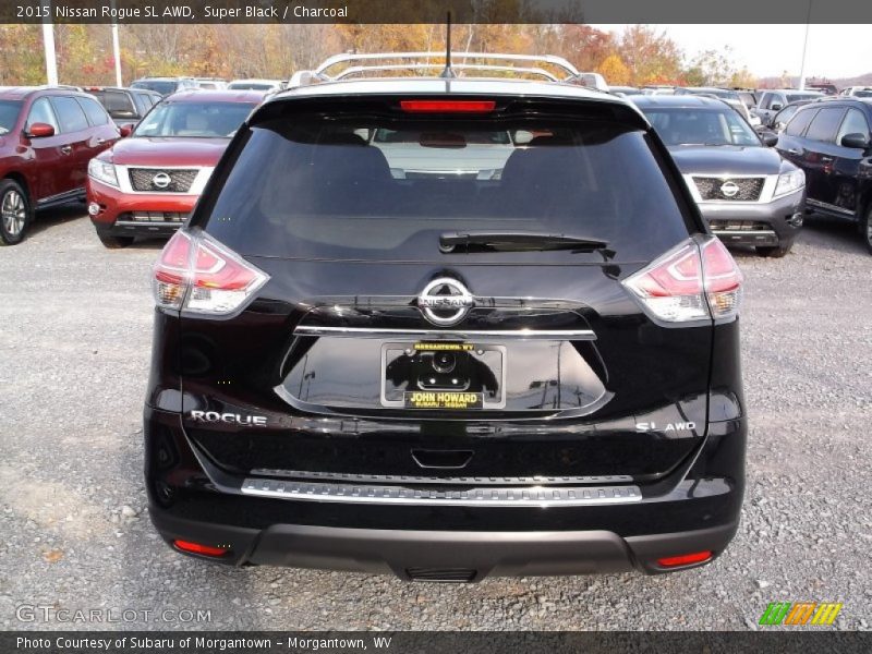Super Black / Charcoal 2015 Nissan Rogue SL AWD