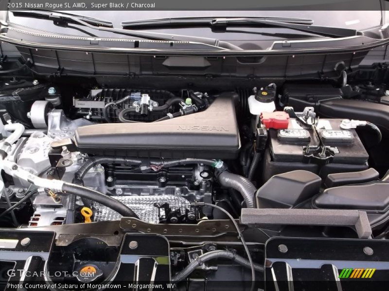 Super Black / Charcoal 2015 Nissan Rogue SL AWD