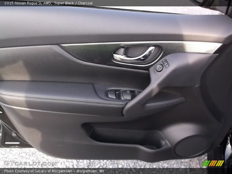Super Black / Charcoal 2015 Nissan Rogue SL AWD