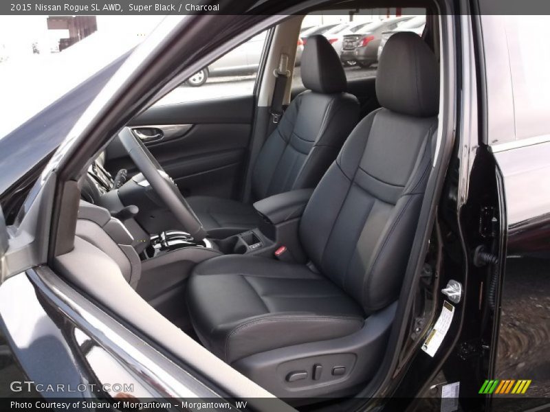 Super Black / Charcoal 2015 Nissan Rogue SL AWD