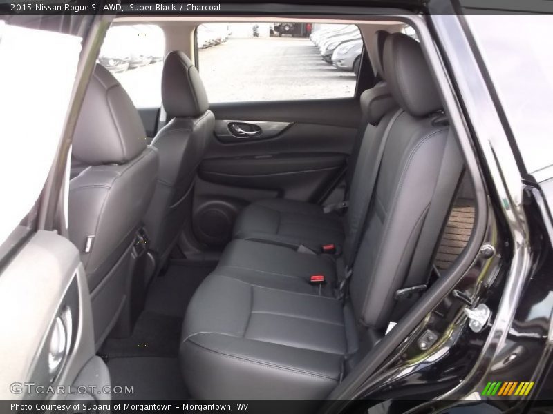 Super Black / Charcoal 2015 Nissan Rogue SL AWD