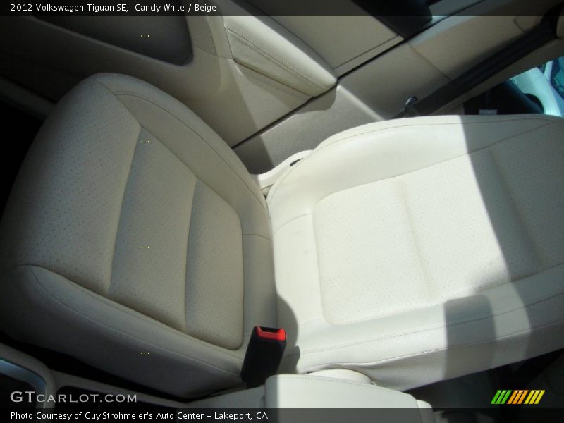 Candy White / Beige 2012 Volkswagen Tiguan SE