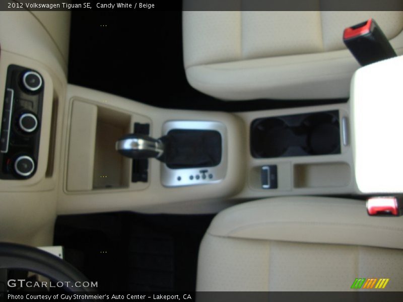 Candy White / Beige 2012 Volkswagen Tiguan SE